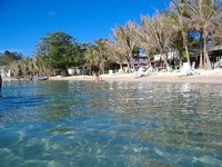 Half Moon Bay beach, West End, Roatan