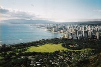 View from Diamond Head, Oahu