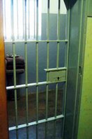 Nelson Mandela's cell on Robben Island where he spent 17 years.