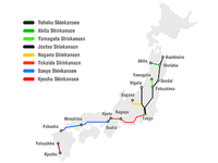 Bullet Train Routes 