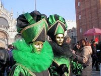 Two Green Masks